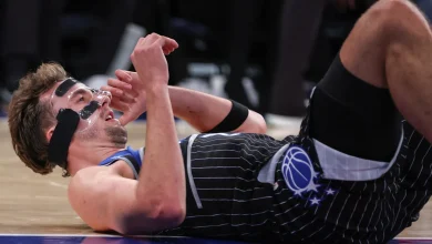 Franz Wagner ruled OUT, helped off court after apparent leg injury in Magic - Knicks