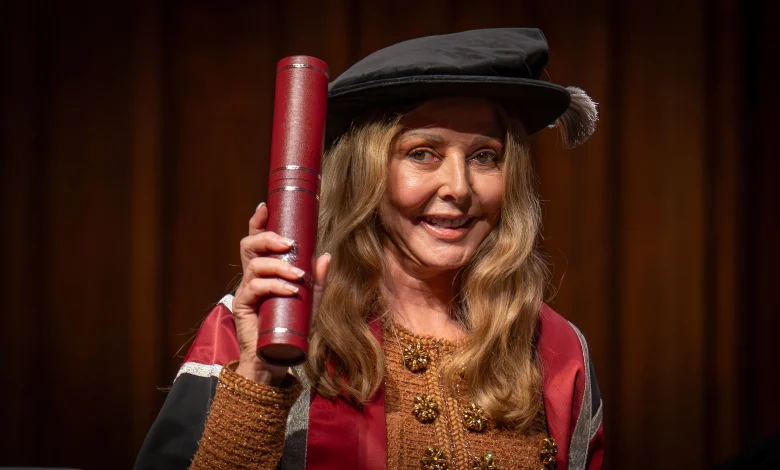 From Countdown to Cap & Gown: Carol Vorderman gets Swansea honour