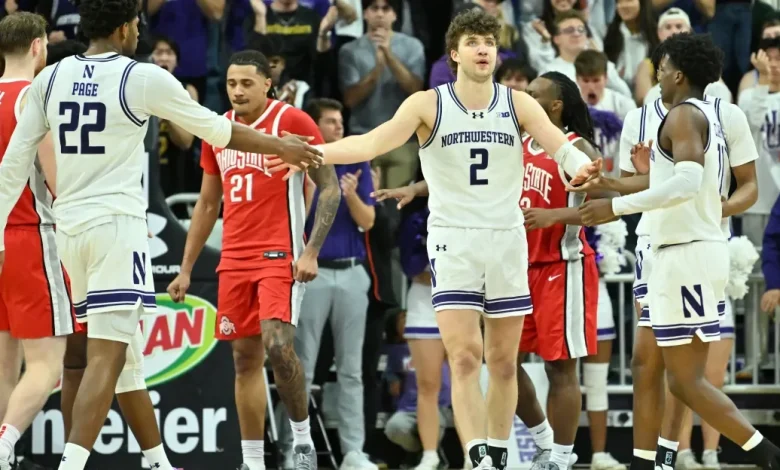 Frustration all-around after Northwestern men’s basketball narrowly falls to Ohio State