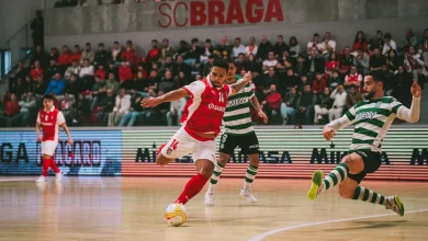 Futsal | Derrota do SC Braga diante do Sporting CP