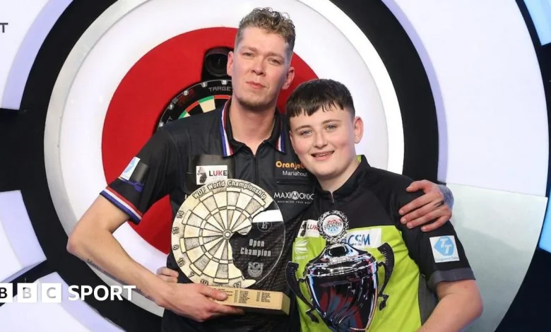'Future of darts' - Lawrie, 15, denied world title