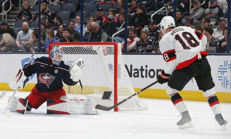GAME DAY: Senators-Blue Jackets Line Combinations