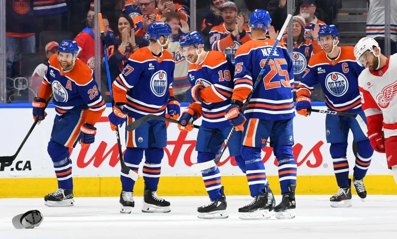 GAME RECAP: Oilers 4, Red Wings 1