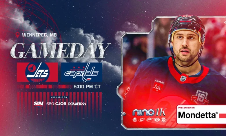 GAMEDAY: Capitals at Jets