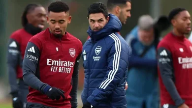 Gabriel Jesus ‘very close’ to Arsenal comeback but Mikel Arteta cautious over return date