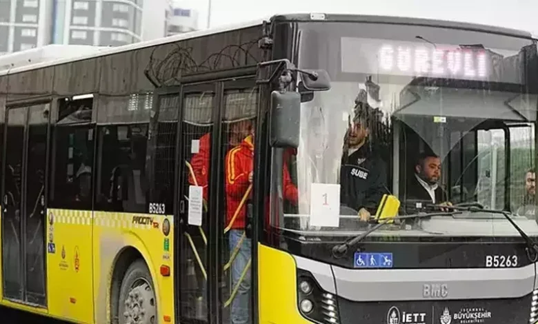 Galatasaray taraftarı Kadıköy'de