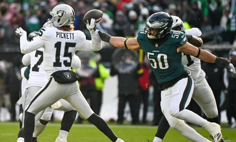 Game ball, three stars, and snap count analysis: Week 15, Eagles at Raiders