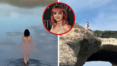 'Game of Thrones' Star Maisie Williams Skinny Dips in Italy, on Video