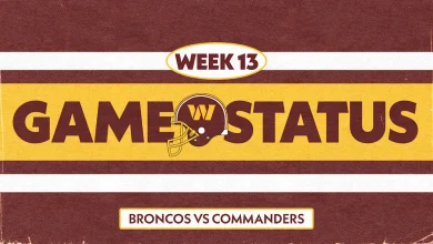 Game status | Terry McLaurin active vs. Broncos