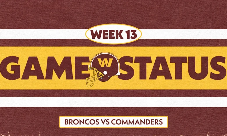 Game status | Terry McLaurin active vs. Broncos