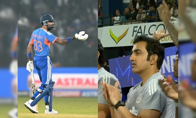 Gautam Gambhir's Standing Ovation For Hardik Pandya After India Star Completes Rare 'Century' Of Sixes vs SA