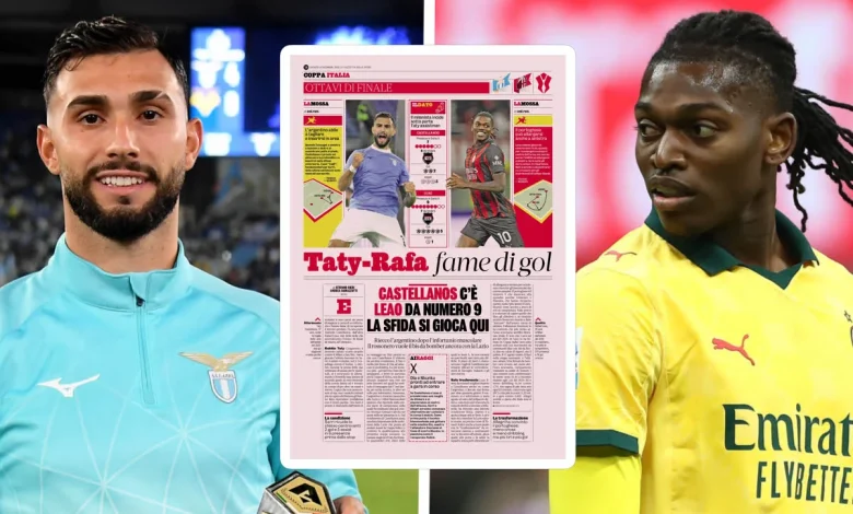GdS: ‘Taty-Rafa, hungry for goals’ – why striker duel could decide Lazio-Milan