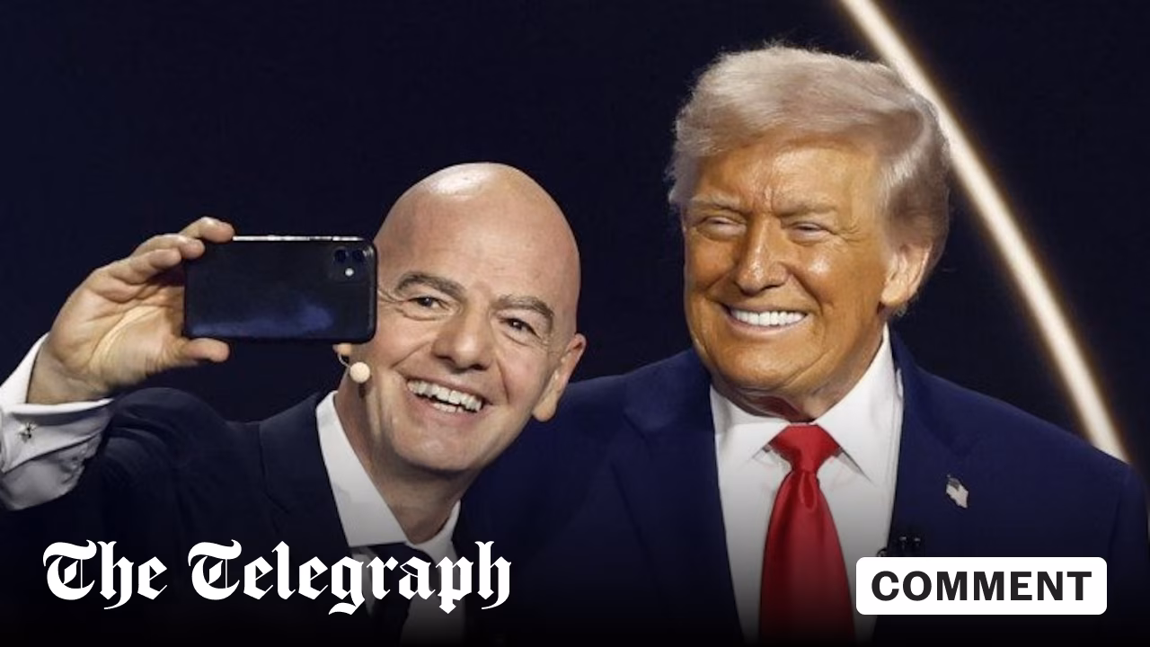 Gianni Infantino debasing himself in front of Donald Trump is a new low