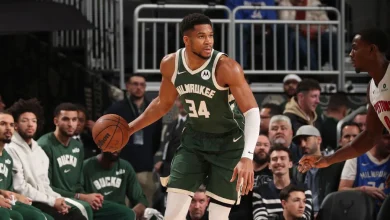 Giannis done for night with 1st-quarter calf injury