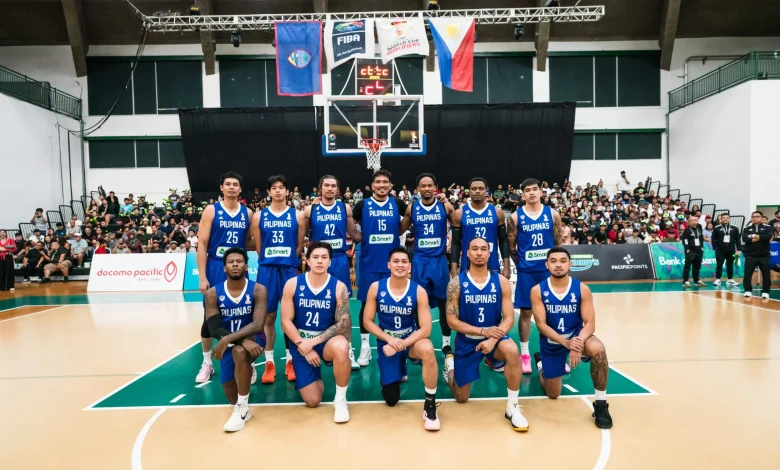 Gilas Pilipinas vs Guam at the FIBA World Cup Asian Qualifiers