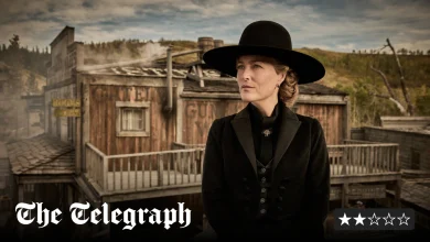 Gillian Anderson is wasted in this woebegone Western