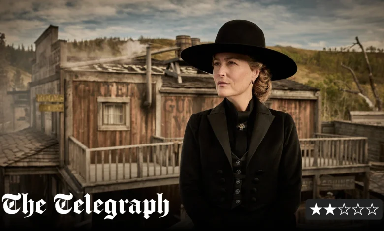 Gillian Anderson is wasted in this woebegone Western
