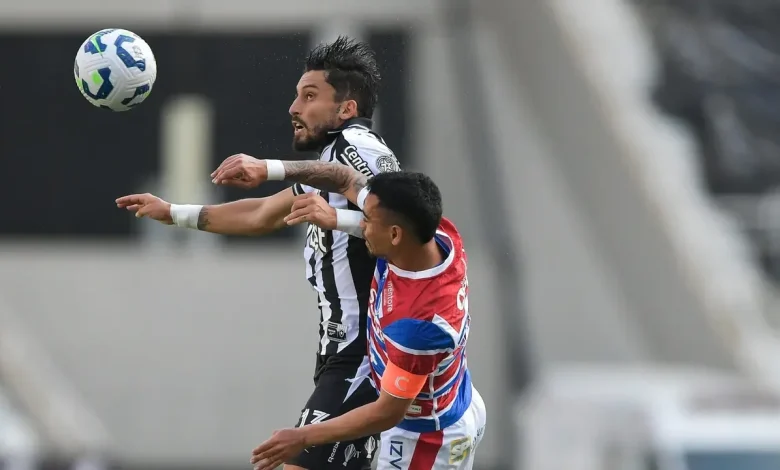 Gol em Fortaleza x Botafogo agita briga contra o rebaixamento no Brasileirão