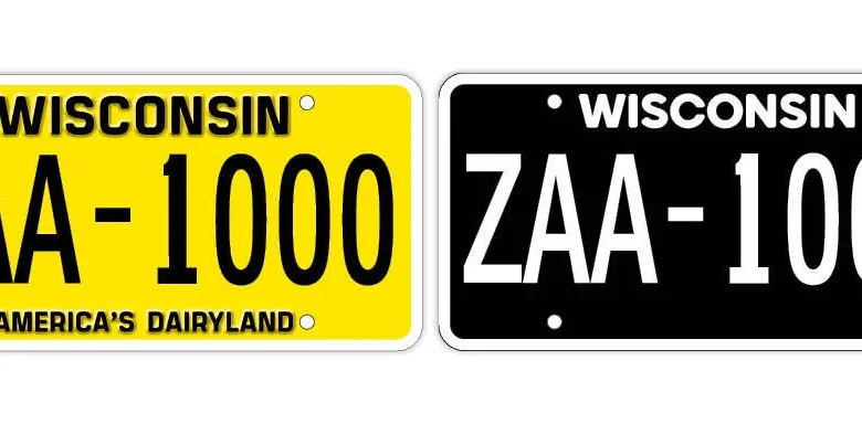 Gov. Evers, Dept. of Transportation: Unveil new blackout and retro license plate designs for Wisconsin drivers