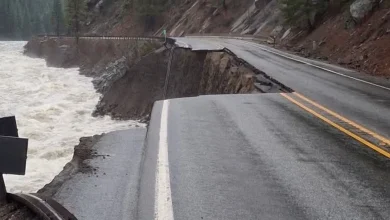 Governor Ferguson: Highway 2 will be closed "for months" due to storm damage