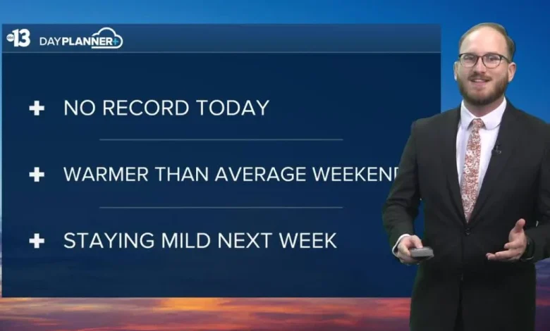 Guy's Forecast: Friday marks Las Vegas' third straight day in the 70s, warm stretch continues into the weekend