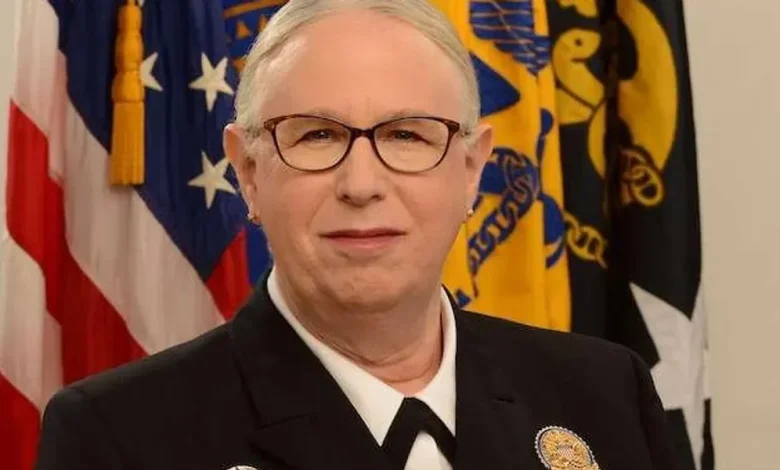 HHS replaces name on transgender admiral’s official portrait with deadname in act of ‘pettiness and bigotry’