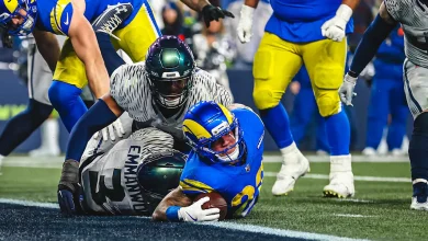 HIGHLIGHTS: Rams RB Blake Corum rushes for a 1-yard touchdown against the Seahawks