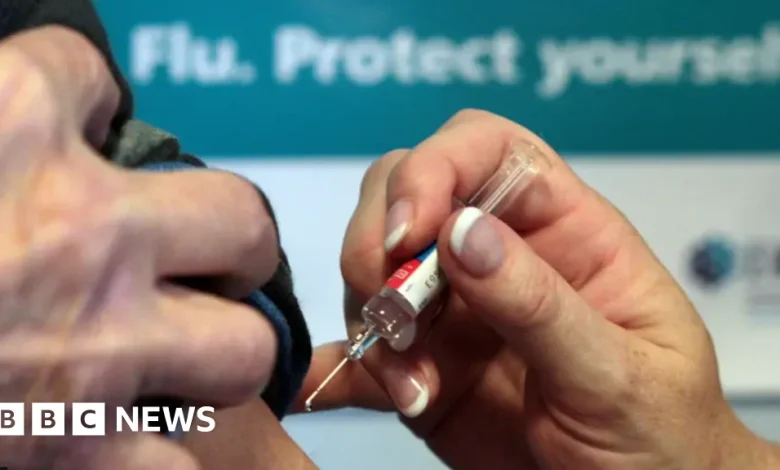 Half of people in North East and Cumbria have had free flu jab