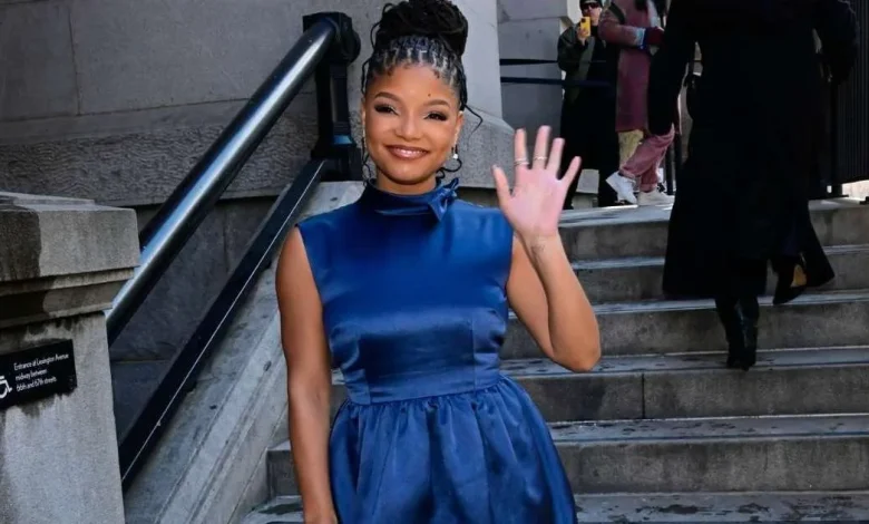 Halle Bailey Hiking in Mini-Skirt Is ‘Flawless’