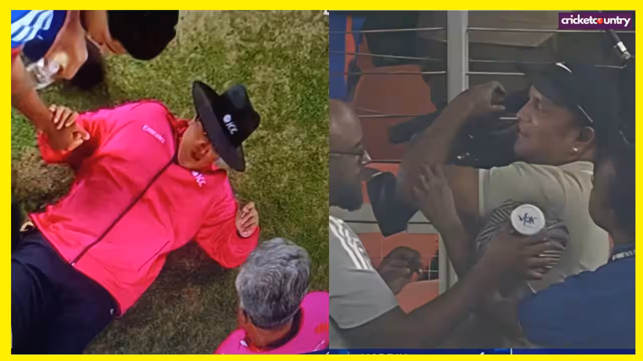 Hardik Pandya and Sanju Samson’s powerful shots injure the umpire and cameraman in 5th T20I vs South Africa