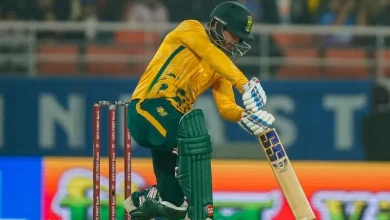 Hardik Pandyas wicket dims Indias hopes of chasing down South Africas total