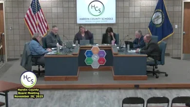 Hardin County Board honors staff and students and reviews math initiatives