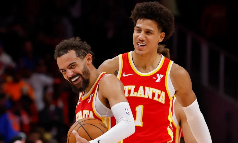 Hawks uncovered a historic passing duo with Jalen Johnson and Trae Young