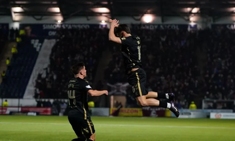 Hearts go six clear of Celtic as Falkirk hear all about Claudio Braga – 5 talking points