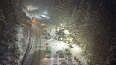 Heavy snow hits B.C. mountain highways - BC News
