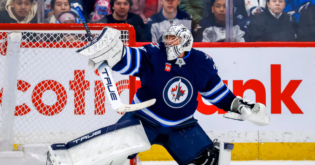 Hellebuyck a game-time decision for Jets
