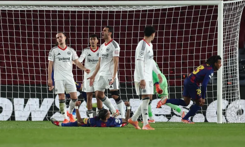 Hessen: Champions League: Eintracht-Hoffnung in Barcelona platzt in vier Minuten