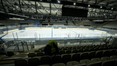 Hockey at the Winter Olympics will be played on shorter ice than NHL dimensions
