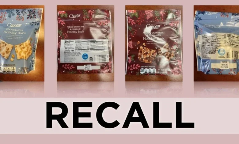 Holiday Bark sold at Aldi recalled due to undeclared allergens