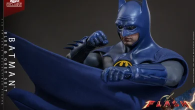 Hot Toys Unveils Limited Edition Hot Toys Blue Grey Batman 1/6th Scale Figure from The Flash