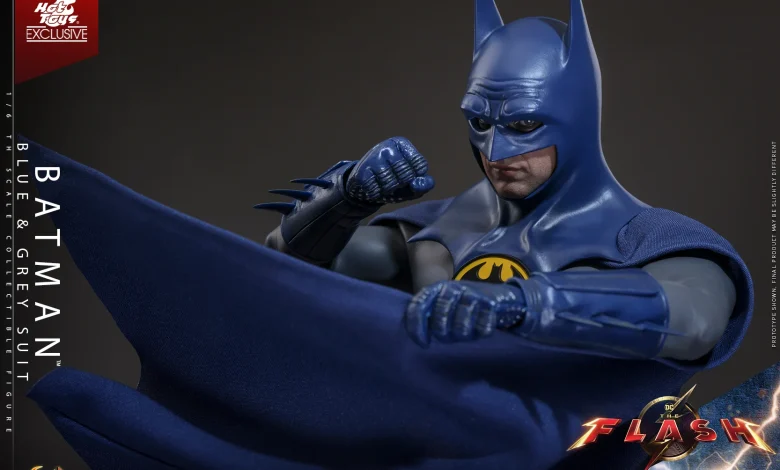 Hot Toys Unveils Limited Edition Hot Toys Blue Grey Batman 1/6th Scale Figure from The Flash