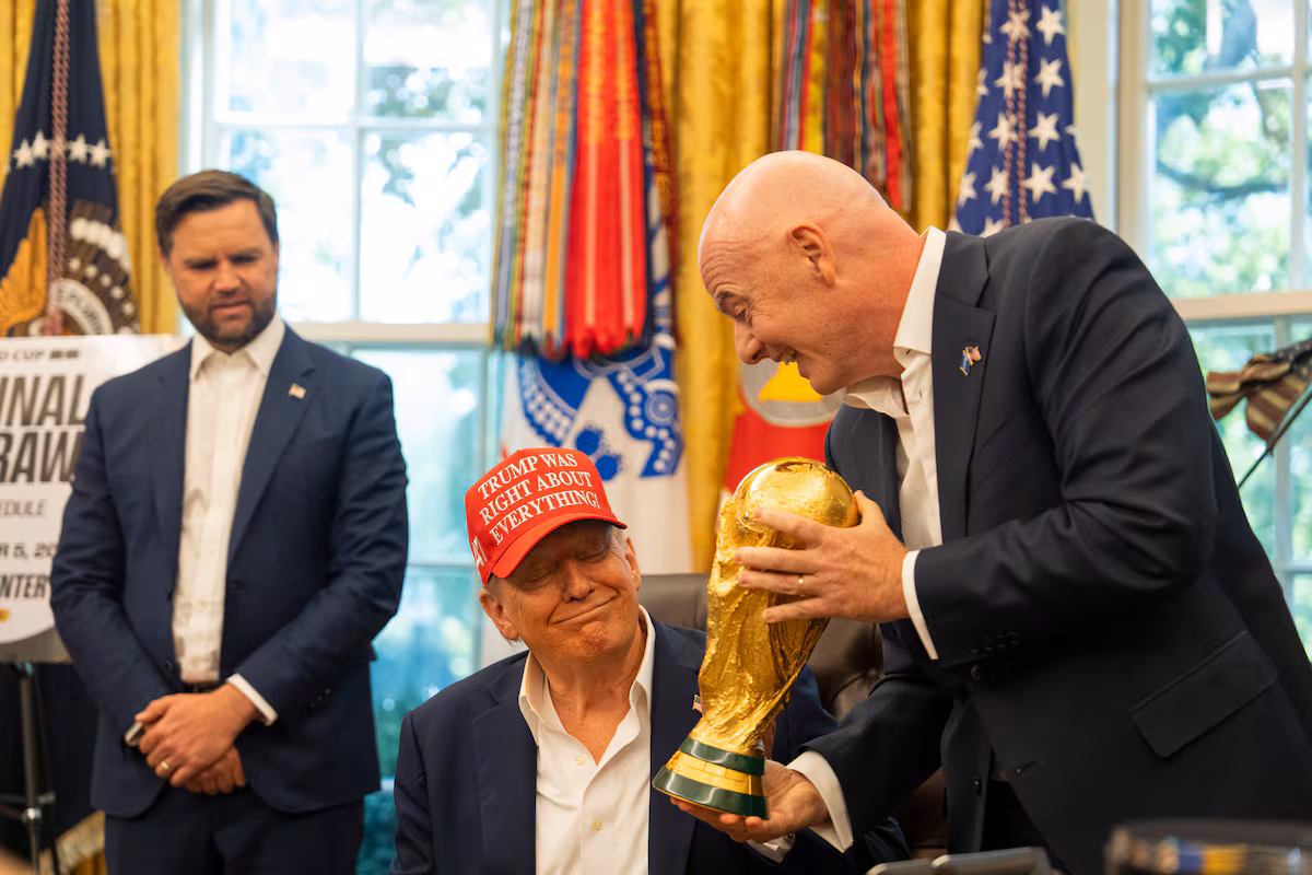 How Infantino and Trump’s unlikely friendship is bringing soccer to the MAGA world