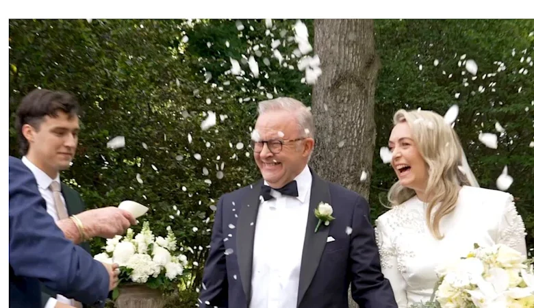 How a shy cavoodle brought a moment of drama to the PM and Jodie’s perfect day