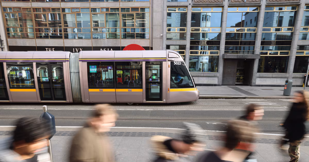How does a Luas line just break down for two days?