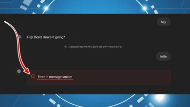 How to Fix "Error in message stream" in ChatGPT?