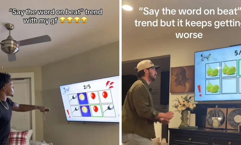 How to play the viral ‘say the word on beat’ game that’s all over TikTok right now