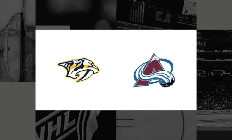 How to watch Predators vs. Avalanche: TV channel and streaming options for December 13