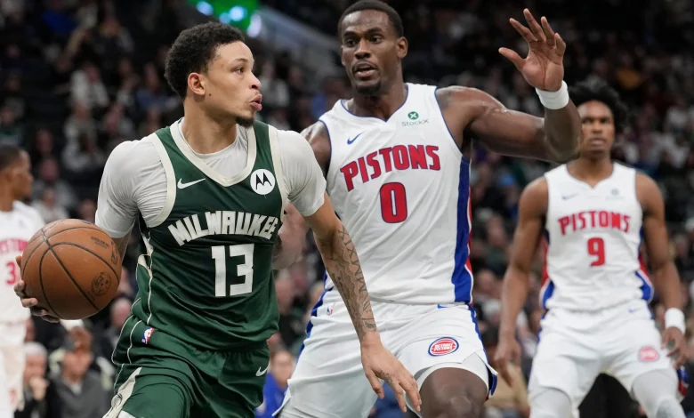 How to watch today’s Detroit Pistons vs Milwaukee Bucks NBA game: Live stream, TV channel, and start time