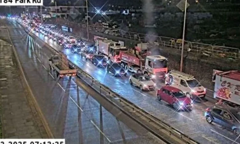Huge delays after major bridge in UK city shut due to 'police incident'