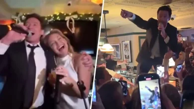 Hugh Jackman, Kate Hudson Surprise Bar Patrons With Singalong